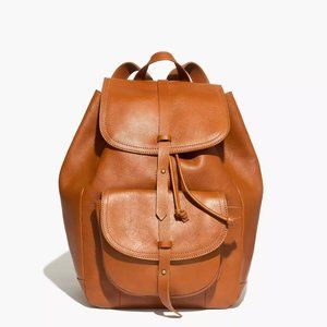 Madewell The Transport Rucksack - English Saddle